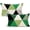 Green Geometry, variant on Outdoor Throw Pillow Covers 18x18 Set of 4 Boho Colorful Fun Mid Century Modern Home Décor Summer Fall Cushion Cases for Patio Furniture Couch Living Room,Geometric Yellow Orange
