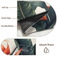 thumbnail image 6 of 6'x9' Area Rugs, Tropical Plant Indoor Outdoor Area Rug for Living Room Bedroom, Summer Botanical Flowers Leaves Country Washable Bathroom Rugs Kitchen Floor Carpet Mats Home Decor Aesthetic, 6 of 8