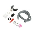 thumbnail image 1 of Rainwater Collection Hose Downpipe, Plastic Round Rain Barrel Diverter Kit with Filter, Rain Collector, Easy to Install, Downspout Rain Water Diverter Universal Connection for Roof, 1 of 7