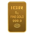 thumbnail image 3 of 5 Gram Istanbul Gold Refinery (IGR) Bar .9999 Fine (in Assay), 3 of 3