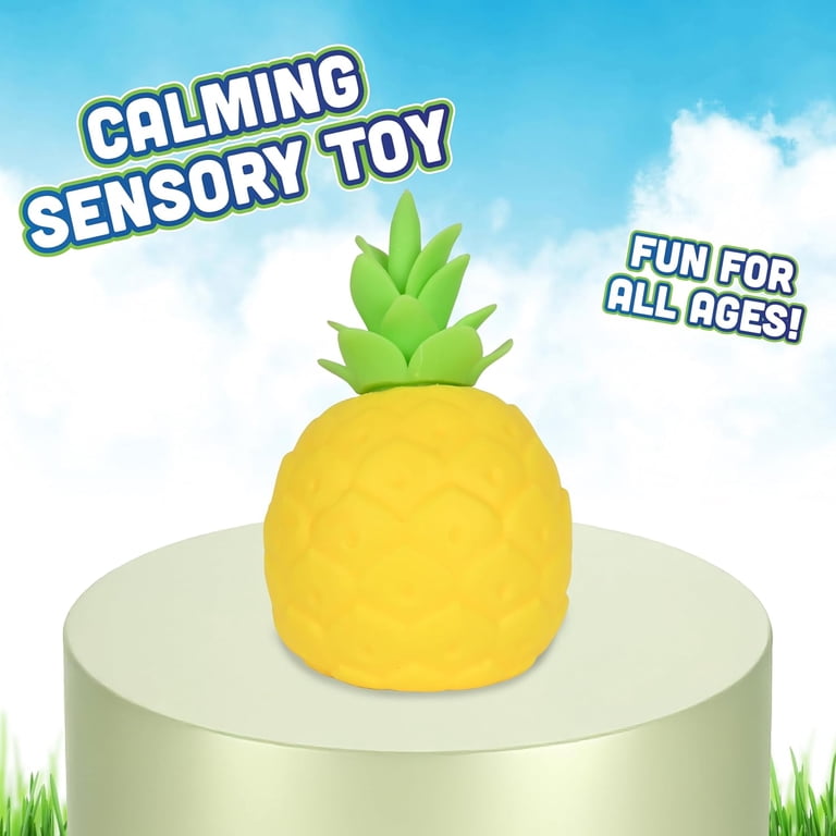 Jumbo Pineapple Squish Toys, 6.5