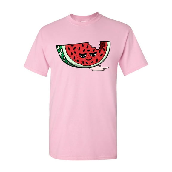 Too Cute To Eat Watermelon Adult DT T-Shirts Tee
