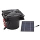 thumbnail image 2 of Extractor de aire solar kit de ventilador de panel solar de 5-12 V Instalación simple Ventilación de 50 W Enfriamiento eficiente para ático ANGGREK Otros, 2 of 8