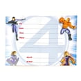 thumbnail image 3 of Marvel Fantastic 4 Human Torch The Thing & More Birthday Party Invitations - Pack of 8, 3 of 5