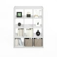 thumbnail image 6 of Furinno Simple Open Back Cube Storage Organizer, Standing Shelf, 12-Cube, White, 6 of 6