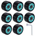 thumbnail image 1 of Accessoires pour Patins à Roulettes à Double Rangée 58x32mm 88A Roues de Patins de Vitesse Roue de Ligne de Voiture Quatre Roues Planche à Roulettes Roues en PU, 1 of 7