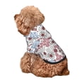 thumbnail image 5 of Gaeub Abstract Floral Print Small Pets Wear Hoodies,Dog Pullover,Cat Apparel,Fashion Pet Clothing,for Small Medium Dogs and Cats-Medium, 5 of 7