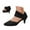 Black, variant on Wovix Sandals For Women Closed Toe High Heel Shoes Pointed Toe Slip On Ankle Strap Commuting Footwear Casual Daily Wear