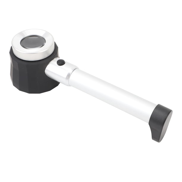 Lupa De Mano, Lentes ópticas Lupa De Joyería De Mano 3 Luces LED Ampliación 45X Interfaz USB Para Observar En El Hogar