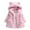 Pink, variant on XBASW Toddler Girls Winter Fleece Coat Kids Ear Hooded Jacket Baby Warm Thicken Outwear for Girls 1-8T