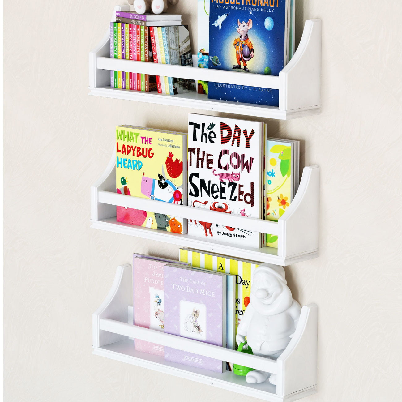 shelves for nursery wall
