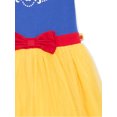 thumbnail image 3 of Disney Princess Girls Snow White Cosplay Dress with Short Puff Sleeves, Sizes 4-12, 3 of 3