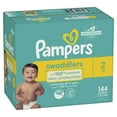 thumbnail image 2 of Pampers Swaddlers Diapers Size 2, 144 Count, 2 of 3