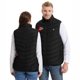 thumbnail image 5 of Chaquetas y abrigos casuales sin mangas y sin capucha, de talla grande, para hombre y mujer. Chaqueta térmica de invierno para mujer., 5 of 7