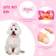thumbnail image 3 of Paquete de 15 lazos para mascotas, productos de moda para el cuidado de mascotas, tela de poliéster con bandas de goma para gatos MFZFUKR CPB-DE-LYY2137-1, 3 of 5