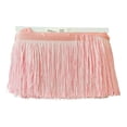 thumbnail image 2 of Belagio 6" Wide x 10 Yards, Chainette Fringe, 1 Bolt, Pink, 2 of 2