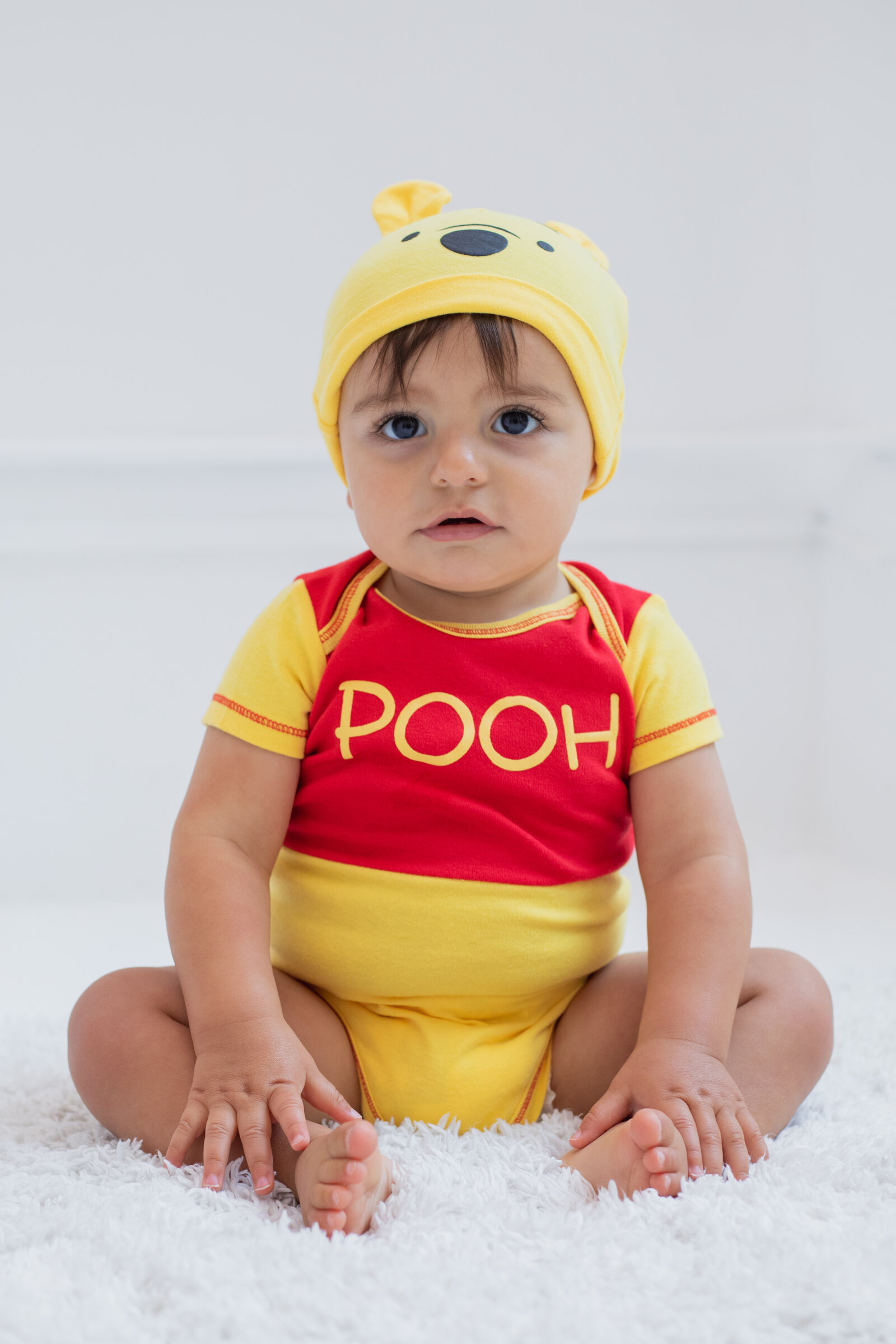 Disney Winnie the Pooh Infant Baby Boys Bodysuit and Hat Set Newborn to Infant - image 5 of 5