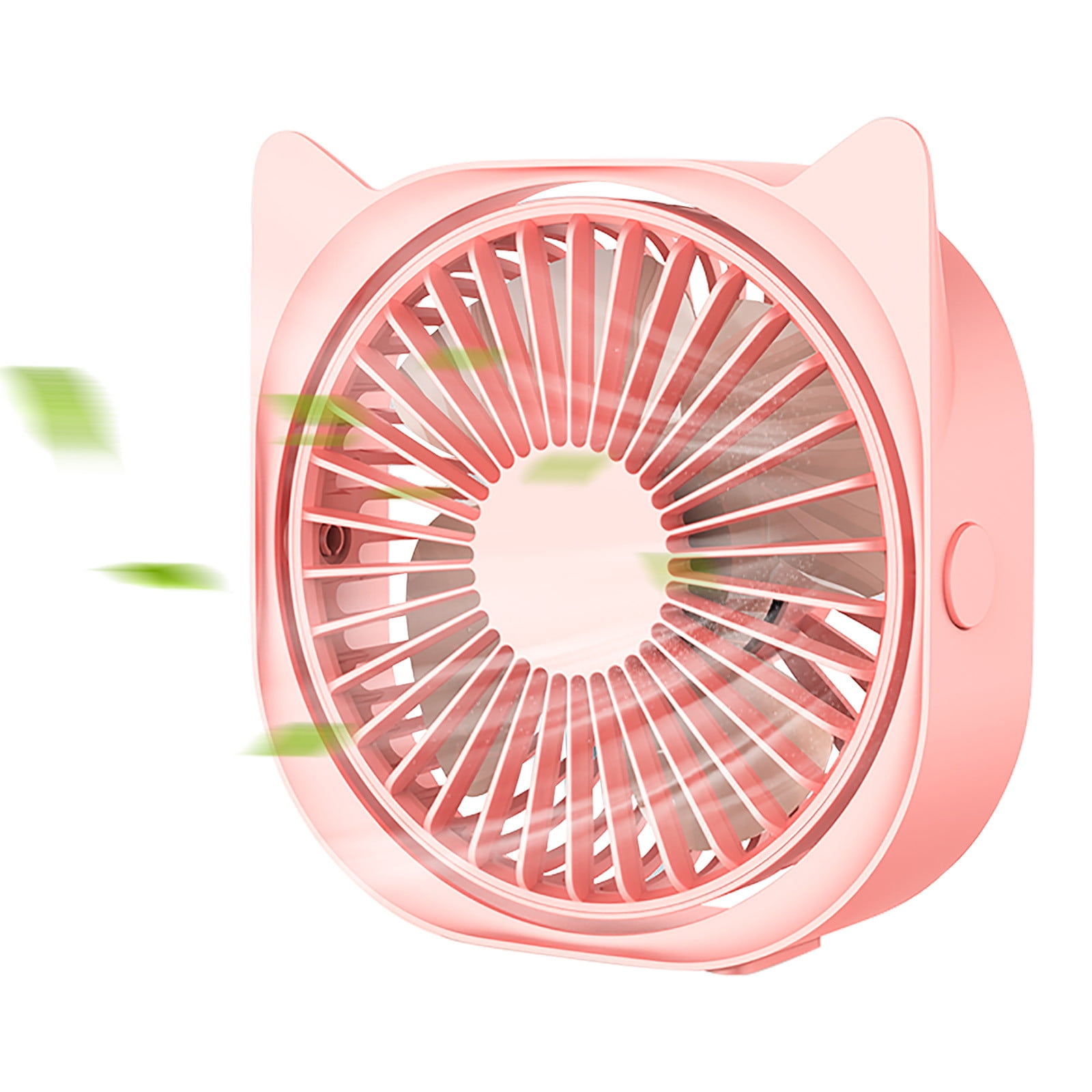 BTJX Small Personal USB Desk Fan Mini Table Fan Ultra Quiet For Bedroom