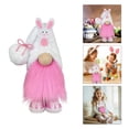 thumbnail image 3 of Riforla Easter Decoration Easter Decorative Handmade Plush Handmade Plush Easter Bunny Easter Decoration Rabbit Easter Bunny for Table Decoration A_001, 3 of 9