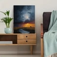 thumbnail image 5 of Dramatic Storm Landscape Canvas Print Wall Art for Living Room Office Farmhouse Hotel Cafe, 5 of 8