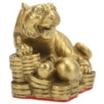 thumbnail image 2 of Tiger FigurineBrass Tiger Statue Sturdy Chinese New Year Tiger Lucky Tiger Statue Professionally Tested, 2 of 8