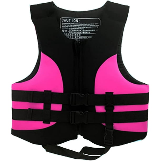 Life Jacket Adult Professional Adjustable Safety Buoyancy Vest is  Breathable and Lightweight Suitable for Outdoor Fishing Swimming Sailing  Kayaking,X