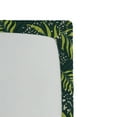 thumbnail image 3 of Ambesonne Fern Leaves Fitted Sheet, Leafy Jungle Pattern, Full Size, Lime Green Forest Green, 3 of 5
