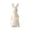 White, variant on Porcelain Easter Bunny Figurine Ceramic Rabbit Statue for Home Decor, Cute Bunny Tabletop Ornament for Mantel Shelf, Spring Easter Bunny Decorations for Table Centerpiece, 7.09 Inch