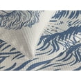 thumbnail image 4 of Ambesonne Lion Quilted Bedspread Set 3 Pcs, Animal Portrait Wildlife, King Size, Slate Blue and Beige, 4 of 5
