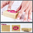 thumbnail image 2 of 2 Pack Bar Soap Grip no Goo or mess Soap Holder for Bath and Showersrose red, 2 of 5