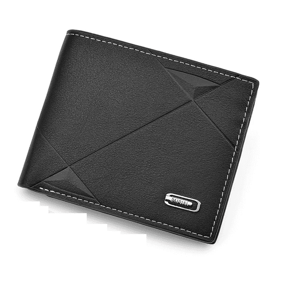 Cartera Para Hombre Caballero Múltiples Tarjetas, Negro