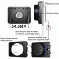 thumbnail image 4 of UCC-319 Dual USB Socket Charger 2.4A+2.4A compatible Cars, Boat, Bus USB Car Charger Panel Mount with Sliding Cover (Blue)_Perfect Gift, 4 of 5