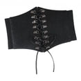 thumbnail image 4 of Cinturón de cintura ancha mujer Sunnimix cuero PU moda, 4 of 8