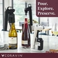 thumbnail image 2 of Coravin Timeless Six Plus Wine Preservation System - By-the-Glass Wine Saver - With 3 Pure Argon Gas Capsules, 6 Screw Caps & Wine Aerator - Burgundy, 2 of 3