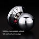 thumbnail image 5 of Baoye Decision Maker Bola de metal, Office Finger Spinner Antiestrés Descompresión Toy Ball Decoración de escritorio Profecía Gift1pcs,silver) kaili Sencillez, 5 of 5