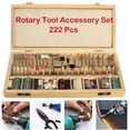 thumbnail image 1 of 222-Piece Grinding & Polishing Set for Detailed Work Universal Rotary Tool Kit, 1 of 6