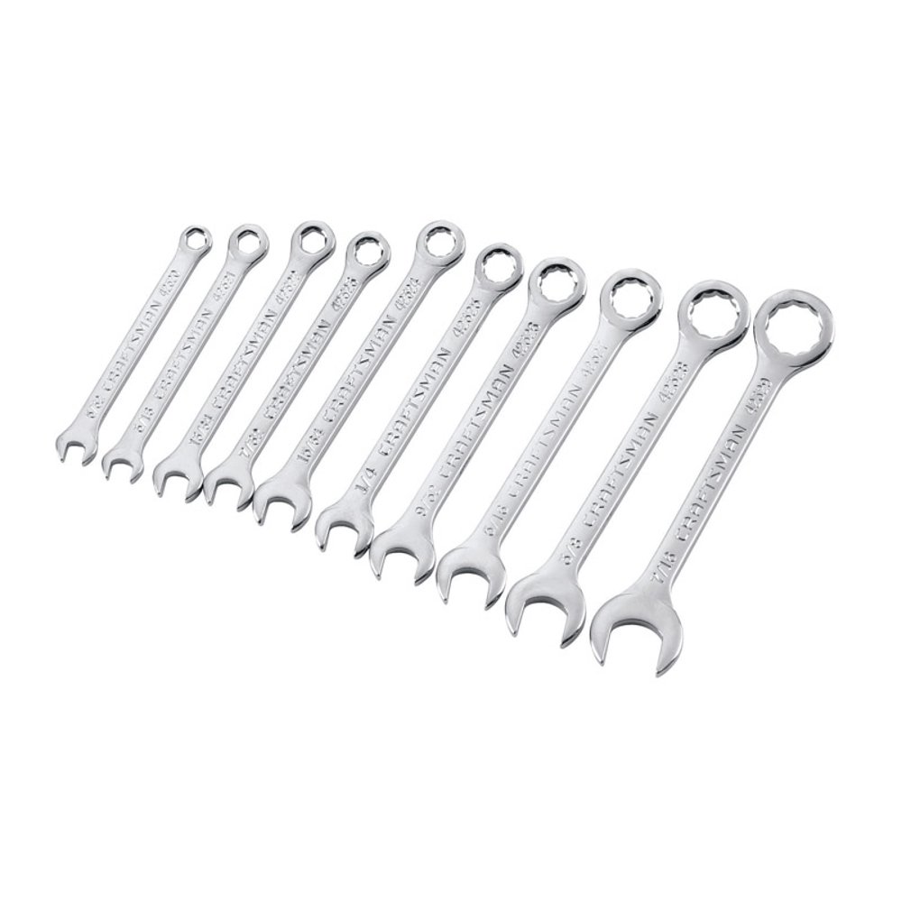 Craftsman SAE Ignition Wrench Set 10 pc