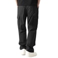 thumbnail image 4 of Cargo Pants for Men, Solid Color Pocket Elastic Waist Casual Fashion Trousers for Spring Summer, 4 of 9