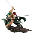 thumbnail image 1 of New Roronoa Zoro (Combat Ver) PVC Character Anime Statue Figur Desktop Ornament Popular Decorations Fan Souvenirs Creative Gift Collection, 1 of 5