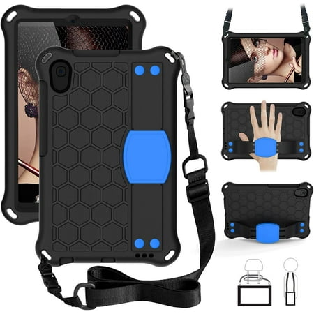 Kids Case for Huawei MatePad T8 8.0" 2020, Kids Friendly Light Weight Non-Toxic EVA Shockproof Case with Hand Grip, Shoulder Belt for Huawei MatePad T8 KOB2-L09 KOB2-L03