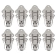 thumbnail image 1 of Shisuyan Retro Iron Hasps White 8Pcs 3.7In x 2In x 0.6In, 1 of 8