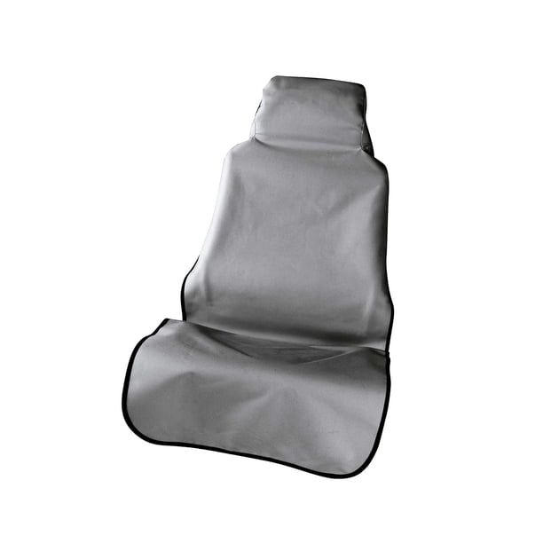 Funda protectora universal para asiento trasero de coche de perro, para camionetas y coches. Gris