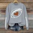 thumbnail image 2 of Gkeoshab Sweaters for Women Women's Oversized Sweaters 2026 Fall Outfits Trendy Crewneck Knit Fashion Pullover Tops Grey XL, 2 of 4