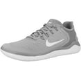 thumbnail image 4 of Nike Free RN 2018 942836-003 Men's Wolf Grey/White Athletic Running Shoes NR357 (14), 4 of 5
