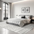 thumbnail image 5 of 8x10 Area Rug for Living Room Moroccan Washable Rugs Non Slip Indoor Floor Carpet Foldable Large Soft Area Rug for Dining Room Bedroom with Low Pile, 5 of 6