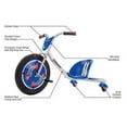thumbnail image 2 of Razor Rip Rider 360 Drifting Tricycle Ride-On Kids/Children Trike - Blue, 2 of 7