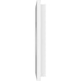 thumbnail image 3 of Ekena Millwork CMP16X8RE-04000 4 in. ID x 5.5 in. Rectangle Architectural Grade Médaillon de Plafond Contemporain PVC, 3 of 4