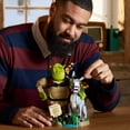 thumbnail image 4 of LEGO Shrek: Shrek, Donkey & Puss in Boots - Building Kit - Movie Memorabilia with 3 Figures- Nostalgic Adult Building Set for Women and Men - Movie Gift Idea for Ages 18+ - 72423, 4 of 8