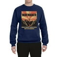 thumbnail image 3 of WAYMAKER Miracle Worker Promise Keeper Inspirational/Christian Unisex Crewneck Graphic Sweatshirt, Navy, Medium, 3 of 5