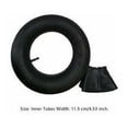 thumbnail image 2 of 4.80/4.00-8 Inner Tube for Wheelbarrows, Trailers, Lawn Mowers, Unicycles & Scooters - Bent Valve Stem - Set of 2, Black Rarida, 2 of 5